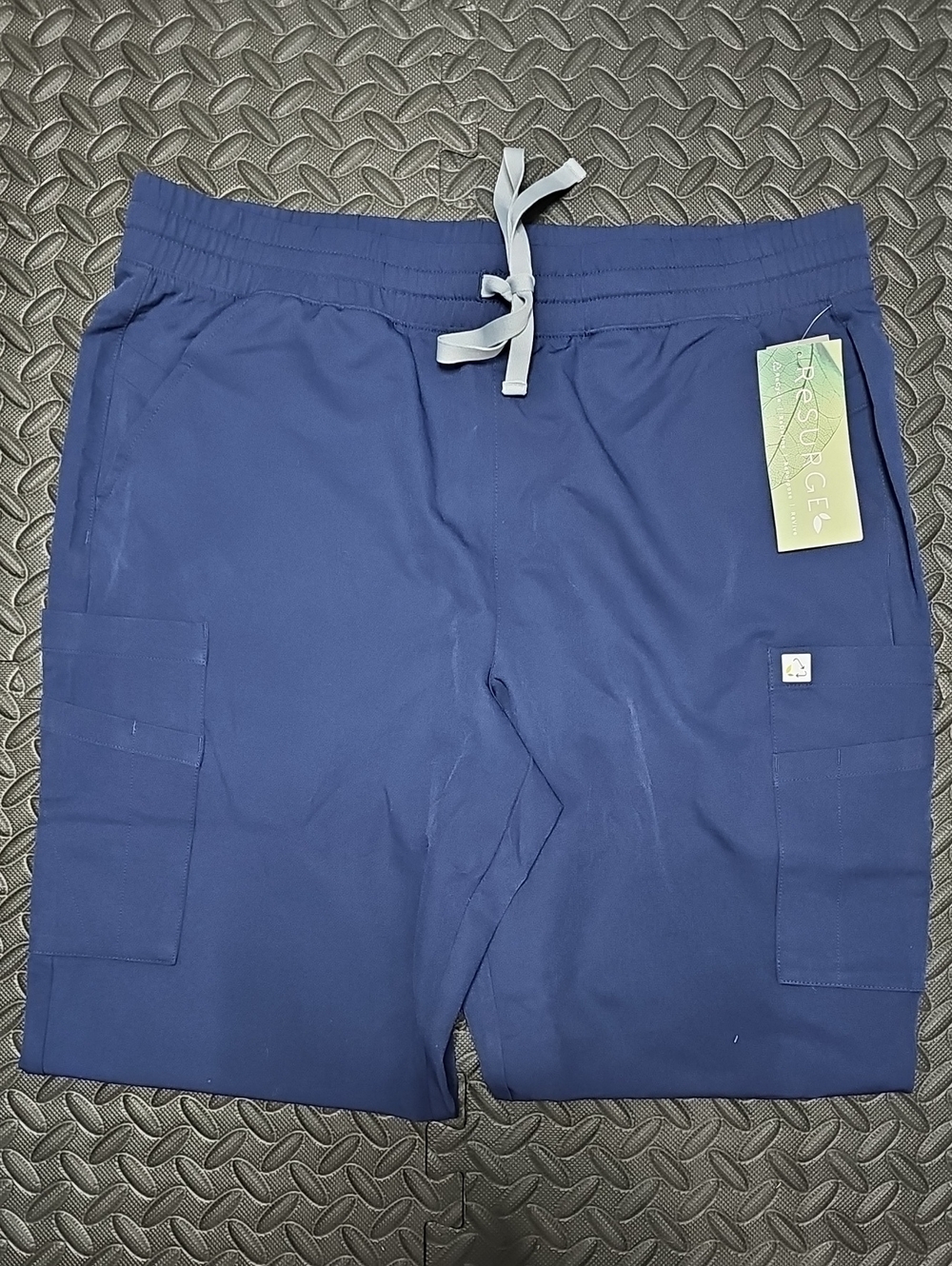 Women’s ReSurge Navy L Scrub Pants NWT, Utility Pockets